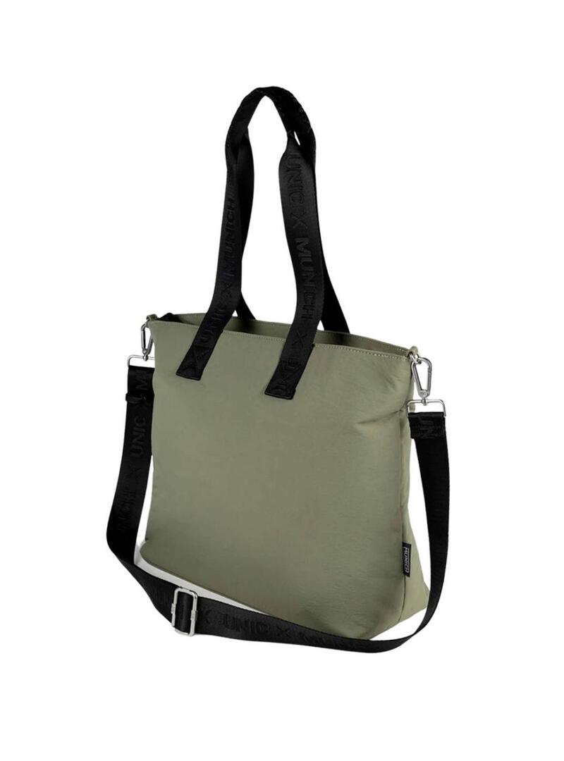 Borsa Munich Shopper Bloom Verde Per Donna