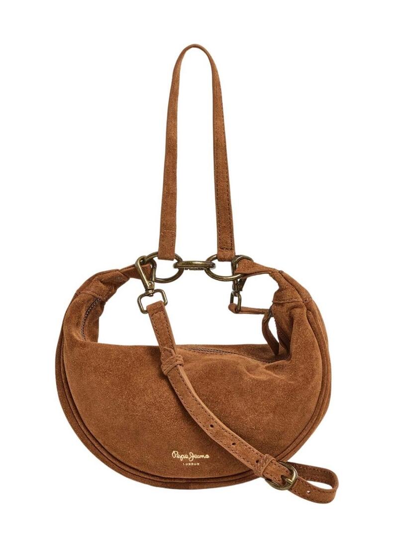 Borsa Pepe Jeans Nadine Angie Marrone per donna