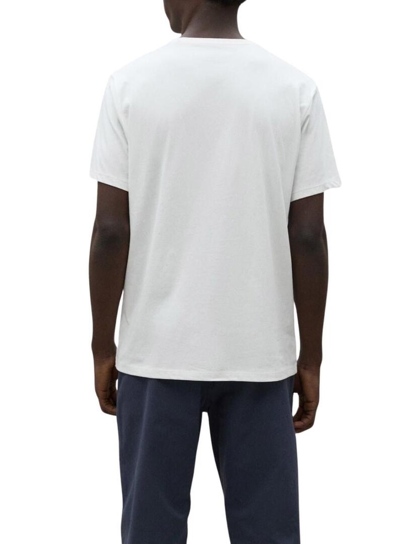 Maglietta Ecoalf Balmora Bianca da uomo