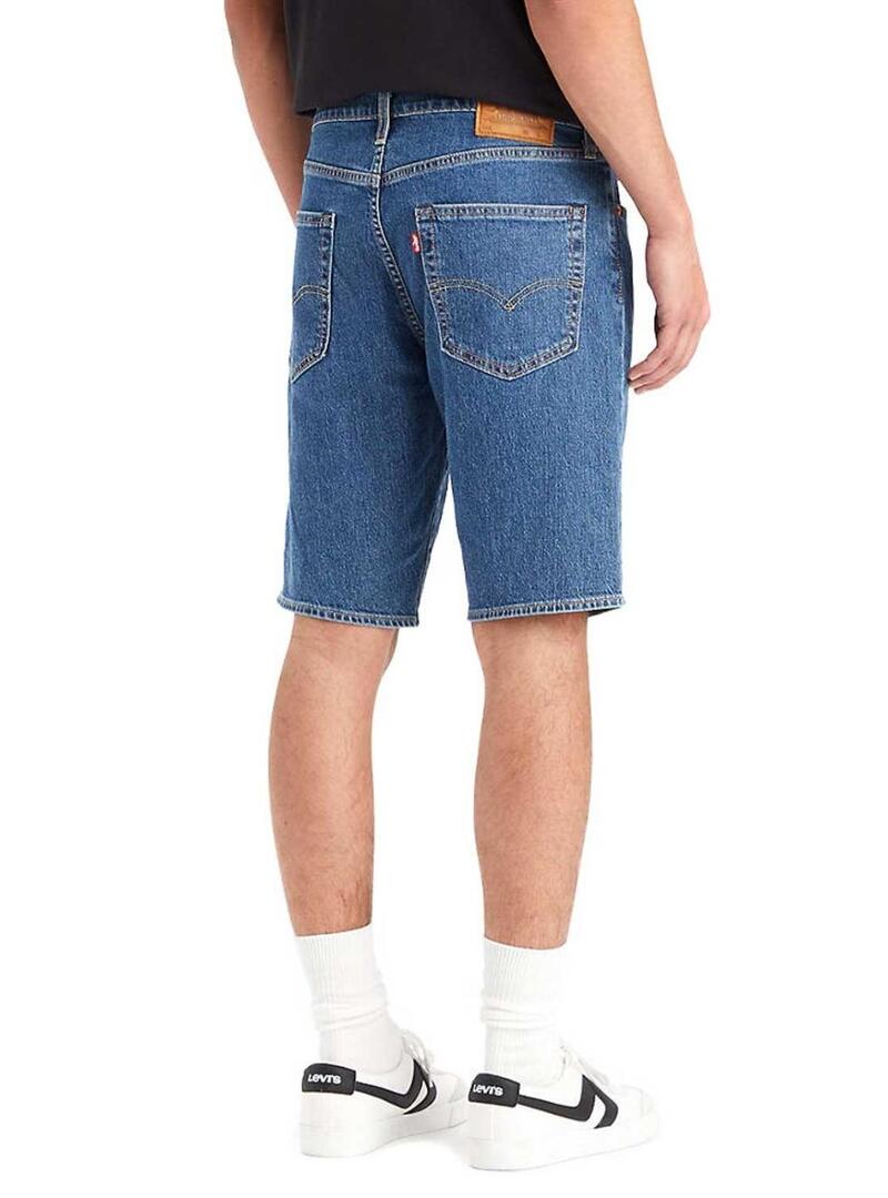 Bermudas Levis 405 Standard Denim Blu per Uomo