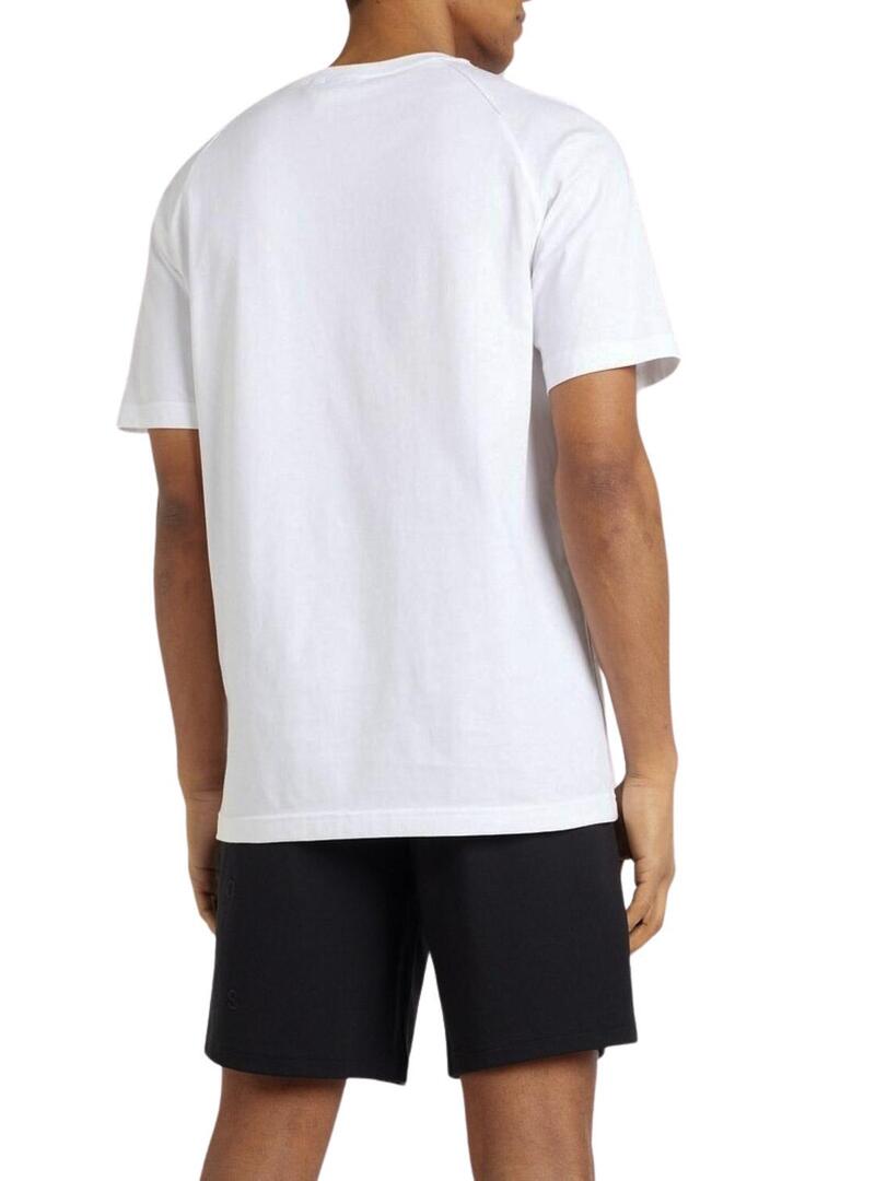 Maglietta Adidas Camo Tongue Bianca per uomo