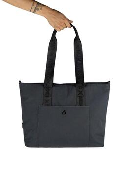 Borsa Munich Bloom nera per donna