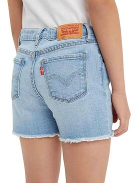 Shorts Levis 501 Blu per Ragazza