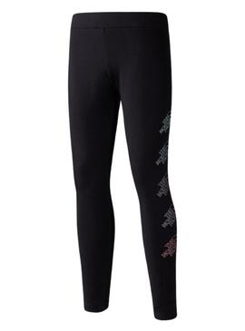 Leggings The North Face New Graphic Nero per Ragazza