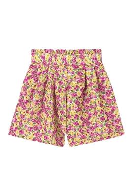 Short Mayoral Flores Multicolor per Ragazza