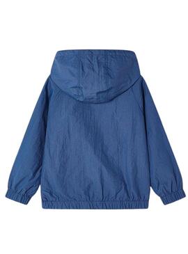 Giacca antivento Mayoral reversibile Navy per Bambino