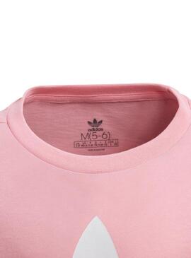 T-Shirt Adidas Trefoil Rosa Kids