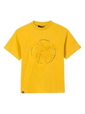 Maglietta Mayoral Embossed Gialla per Ragazzo