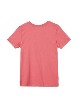 T-Shirt Levis Bat Pink Bambina