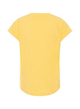 T-Shirt Name It Felicia gialla per Bambina