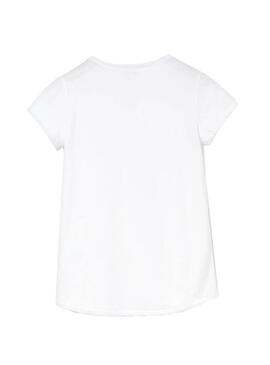 T-Shirt Lacoste Logo White Bambina