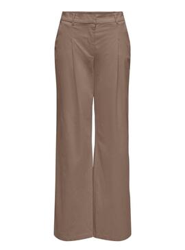 Pantaloni Only Stella color beige per donna