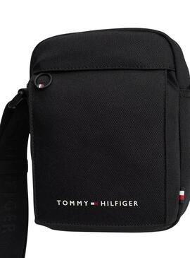 Borsa Tommy Hilfiger Reporter nera per uomo.