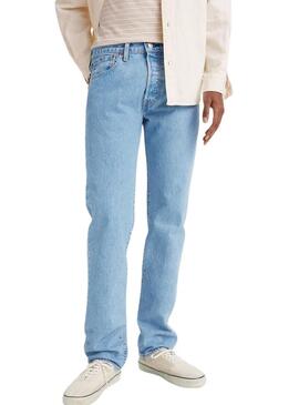 Pantaloni in denim Levis 501 slim taper per uomo