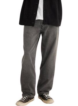 Pantaloni in denim Levis 568 grigi per uomo