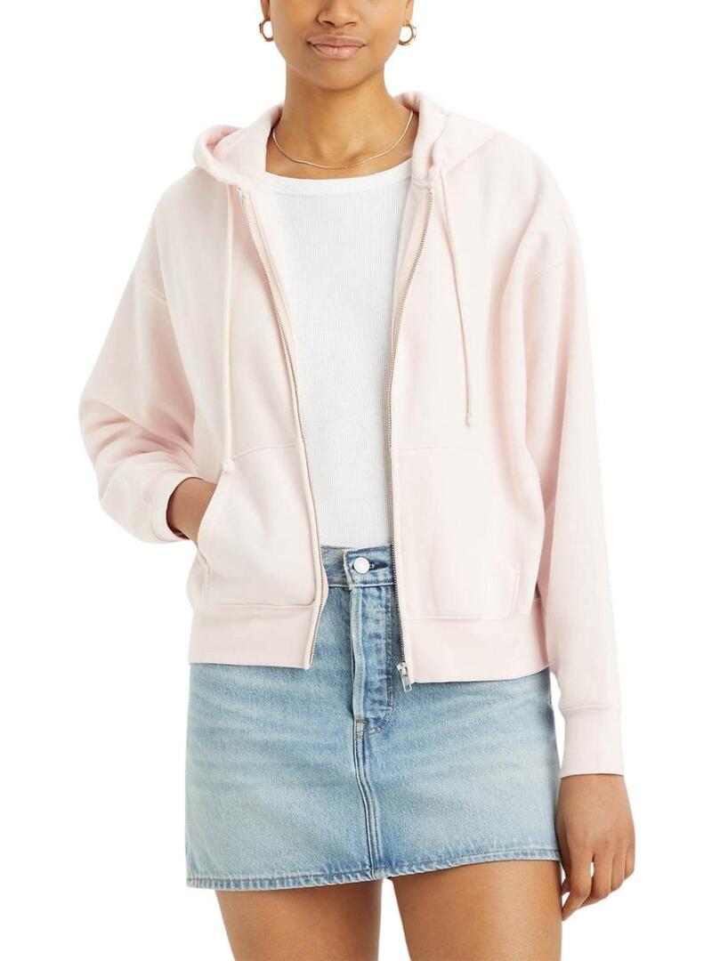 Felpa levi's ragazza con cappuccio discount