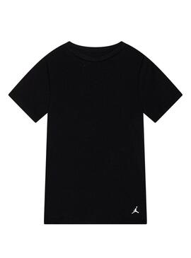 Confezione da 2 t-shirt Jordan Flight Base nere per bambino