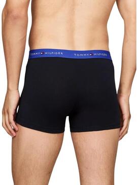 Mutande Tommy Jeans confezione boxer nera per uomo