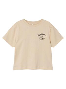 Maglietta Name It Lasso Mini beige per bambino