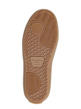 Sneakers Pepe Jeans Travis retro bianche per donna