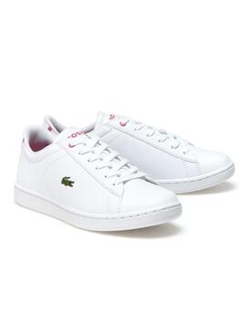Scarpe Lacoste Carnaby White Pink