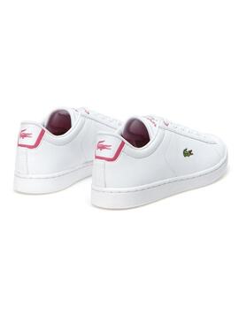 Scarpe Lacoste Carnaby White Pink