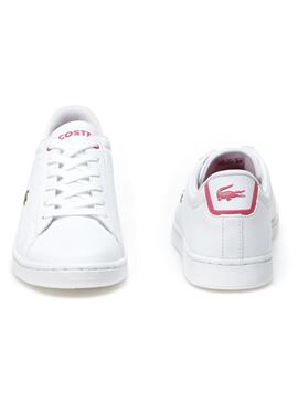 Scarpe Lacoste Carnaby White Pink