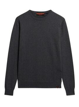 Maglione Superdry Essential Grigio Scuro per uomo