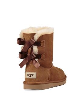 Stivales UGG Bailey Bow II Kids Chestnut