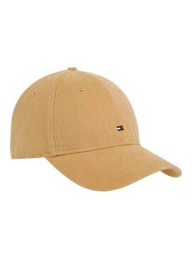 Cappellino Tommy Hilfiger Flag 85 beige per uomo