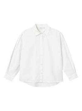 Camicia Name It Froplina Bianca per bambine