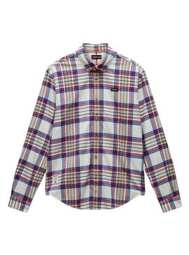 Camicia Napapijri Trekking Bianca per uomo