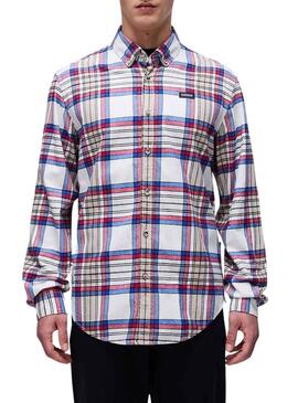Camicia Napapijri Trekking Bianca per uomo