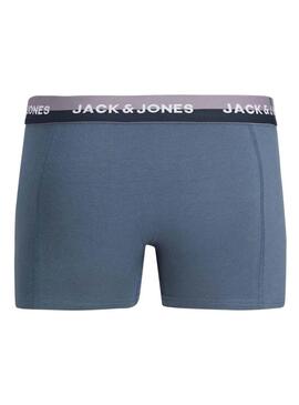 Confezione da 3 Boxer Jack and Jones Heric Multicolore per Uomo