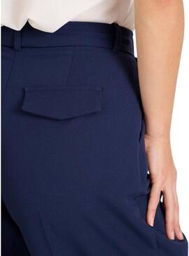Pantalone Naf Naf Fanny Blu Marino per Donna