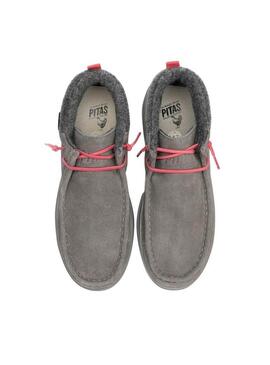 Stivali Walk In Pitas Garda Grigio per Donna
