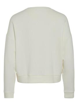 Felpa Vila Vireflect Beige per donna