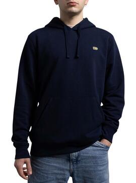 Felpa Klout Basic Blu Navy Unisex
