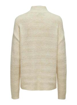 Maglia Jersey Only Klarisa beige per donna