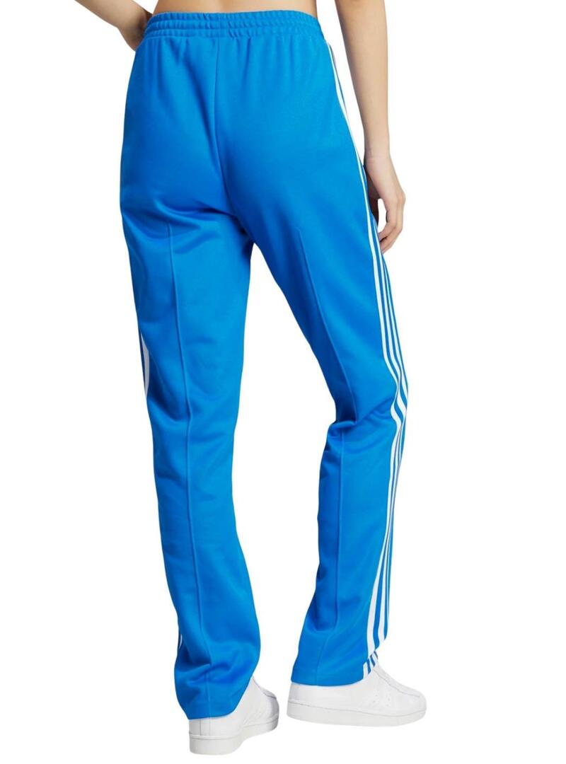 Pantaloni Adidas Beckenbauer blu per donna