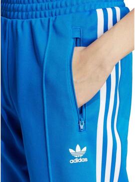 Pantaloni Adidas Beckenbauer blu per donna