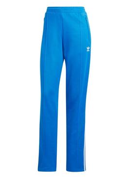Pantaloni Adidas Beckenbauer blu per donna