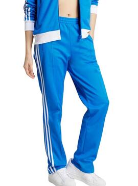 Pantaloni Adidas Beckenbauer blu per donna