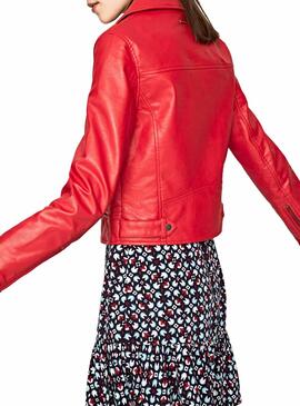 Giacca Pepe Jeans Letitia Rosso Donna