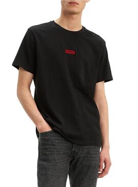 T-Shirt Levis Relaxed Black Uomo