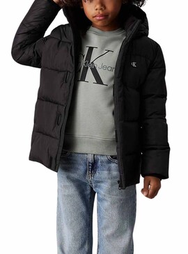 Giacca Calvin Klein Essential Puffer Nero Bambino