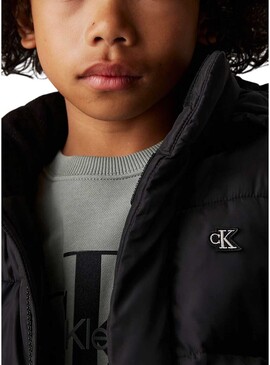 Giacca Calvin Klein Essential Puffer Nero Bambino