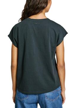 Maglietta Pepe Jeans Lorena nera per donna