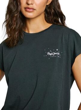 Maglietta Pepe Jeans Lorena nera per donna