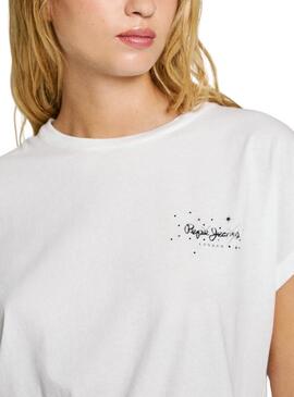 Maglietta Pepe Jeans Lorena bianca per donna